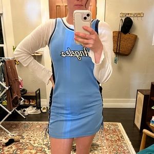 Vintage lakers jersey dress
